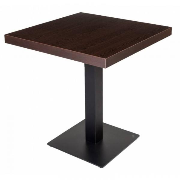 Gastro Bistro TISCH 80x80 cm WENGE